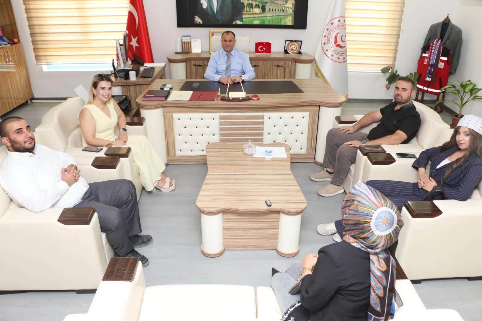 Işıltılı Gözler Derneğinden İl Müdürümüz Fatih YILMAZ’a Ziyaret