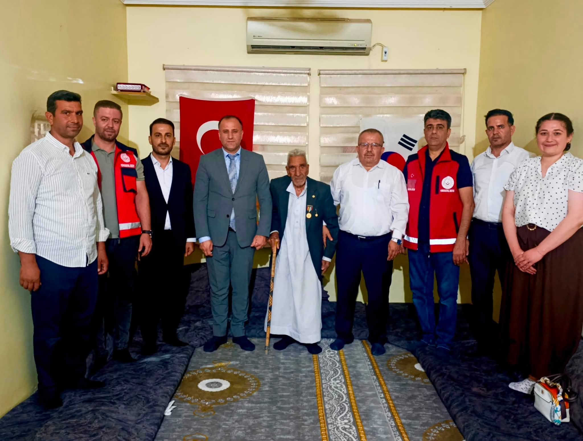 Kore Gazimiz Mehmet TAKAK’ı Ziyaret Ettik