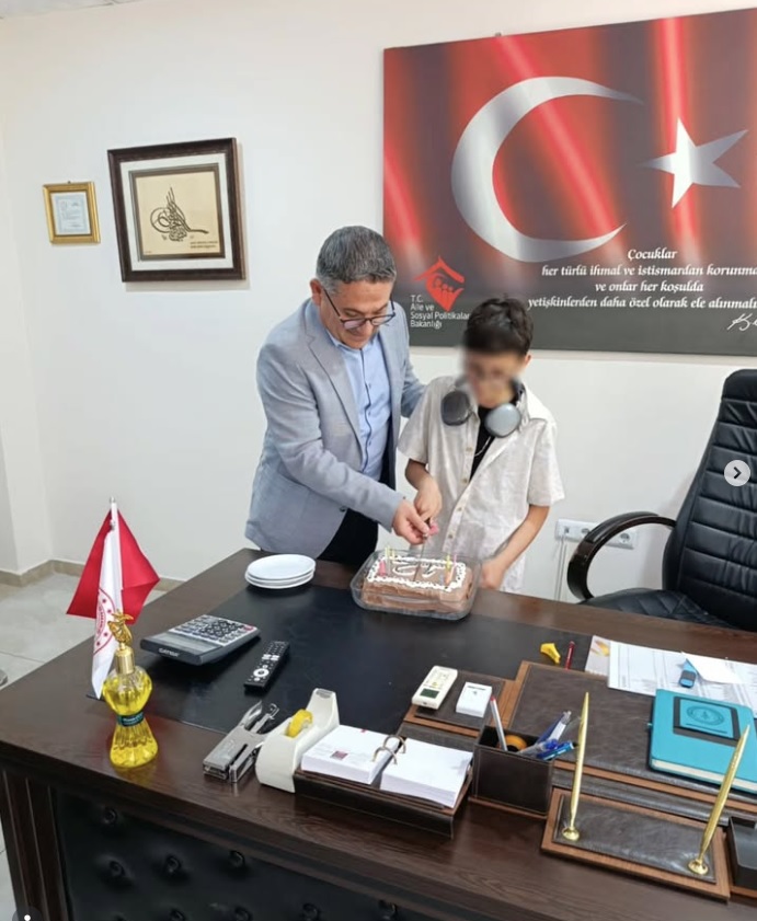 Çocuk Evleri Koordinasyon Merkezi’nde Doğum Günü Kutlaması