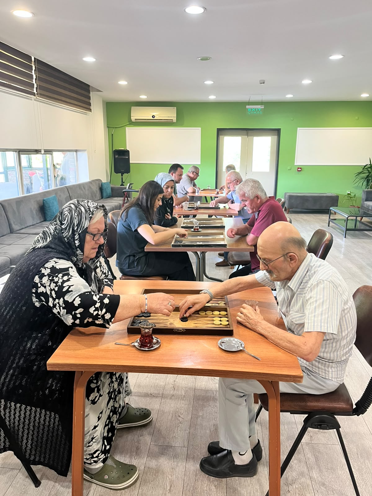 Huzurevi Sakinleri Tavla Turnuvasında Buluştu.