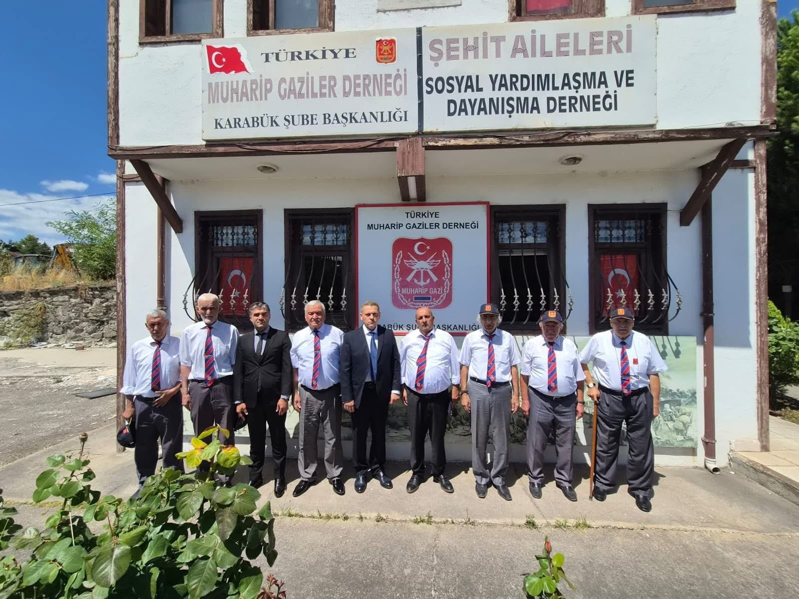 İl Müdürümüz Sami Çiftten Türkiye Muharip Gaziler Derneği Karabük Şubesine Ziyaret