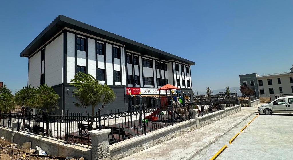 Hassa Sosyal Hizmet Merkezi Yapım Çalışmaları...
