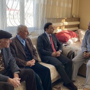 İl Müdürümüz Adem SOYLU Hasta Olan Gazimizi Ziyaret Etti - fotoğraf 2