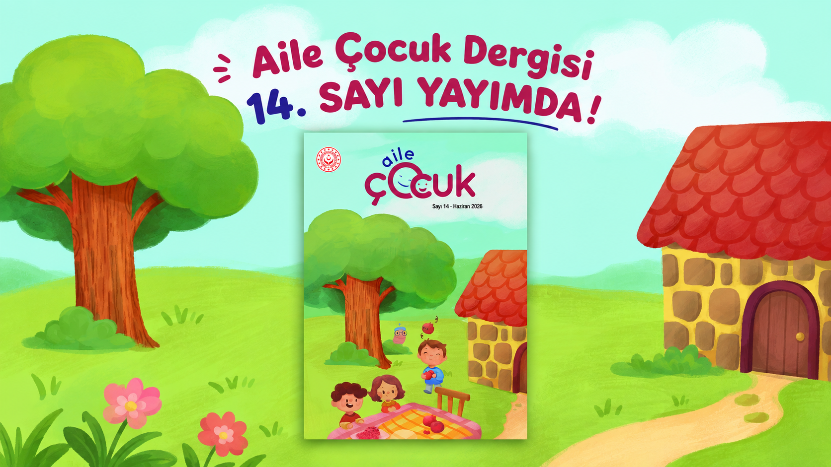 Aile Çocuk Dergisinin 14. Sayısı Minik Okurlarıyla Buluştu