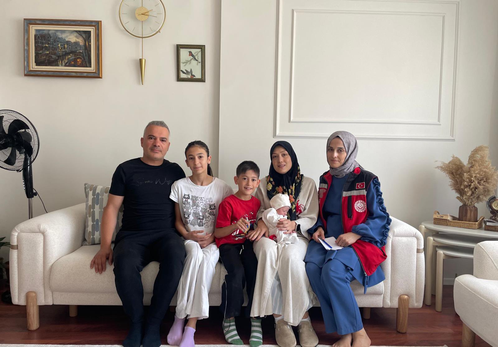 Elbistan’da Üç ve Daha Fazla Çocuklu Aileler Ziyaret Ediliyor
