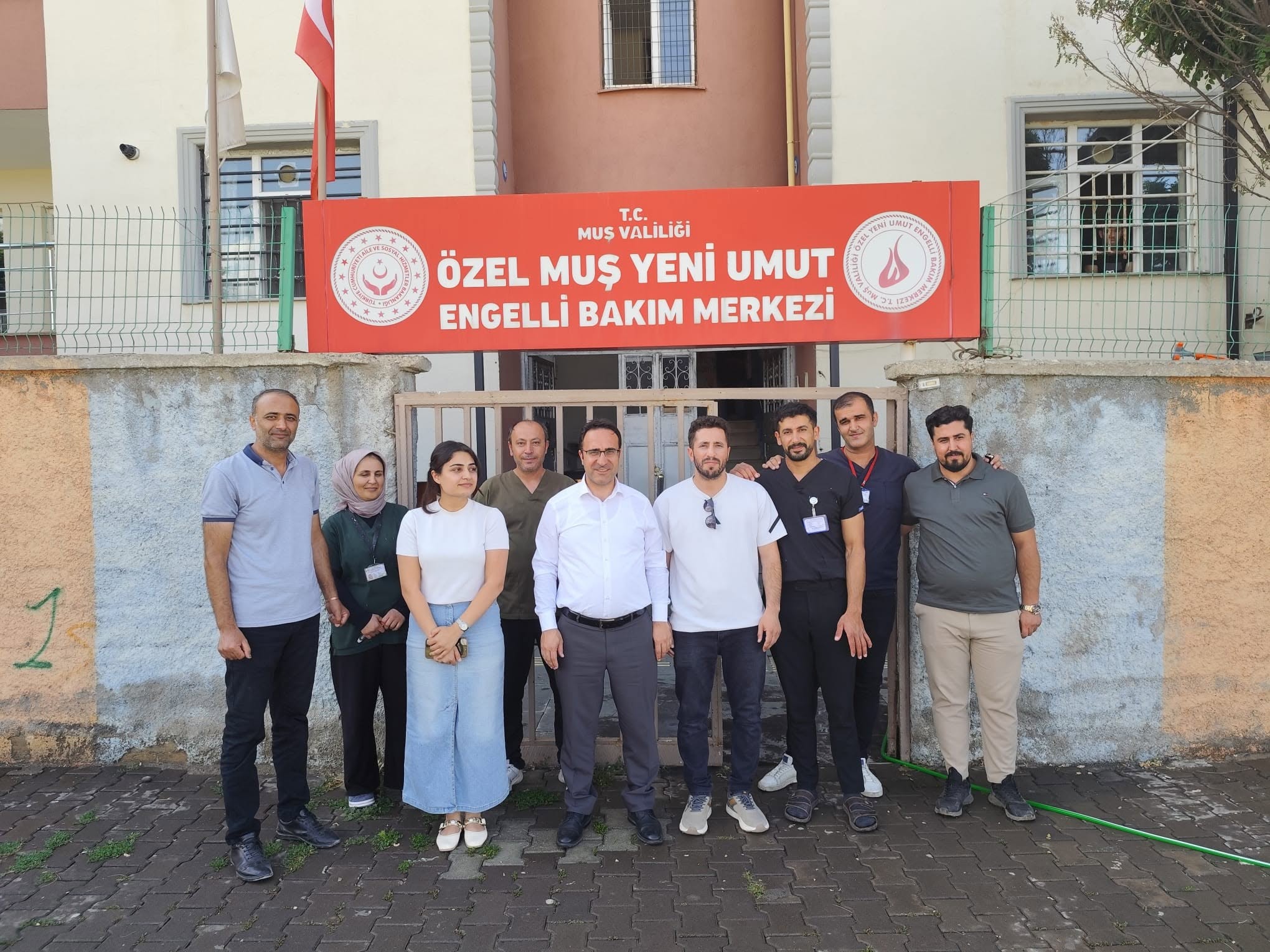 Özel Muş Yeni Umut Engelli Bakım Merkezi’ne Ziyaret
