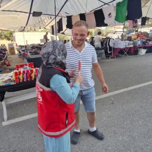 Dinar Sosyal Hizmet Merkezimiz Dazkırı Vatandaşlarımıza Yönelik Bilgilendirme Saha Çalışmasına Devam Ediyor - fotoğraf 3