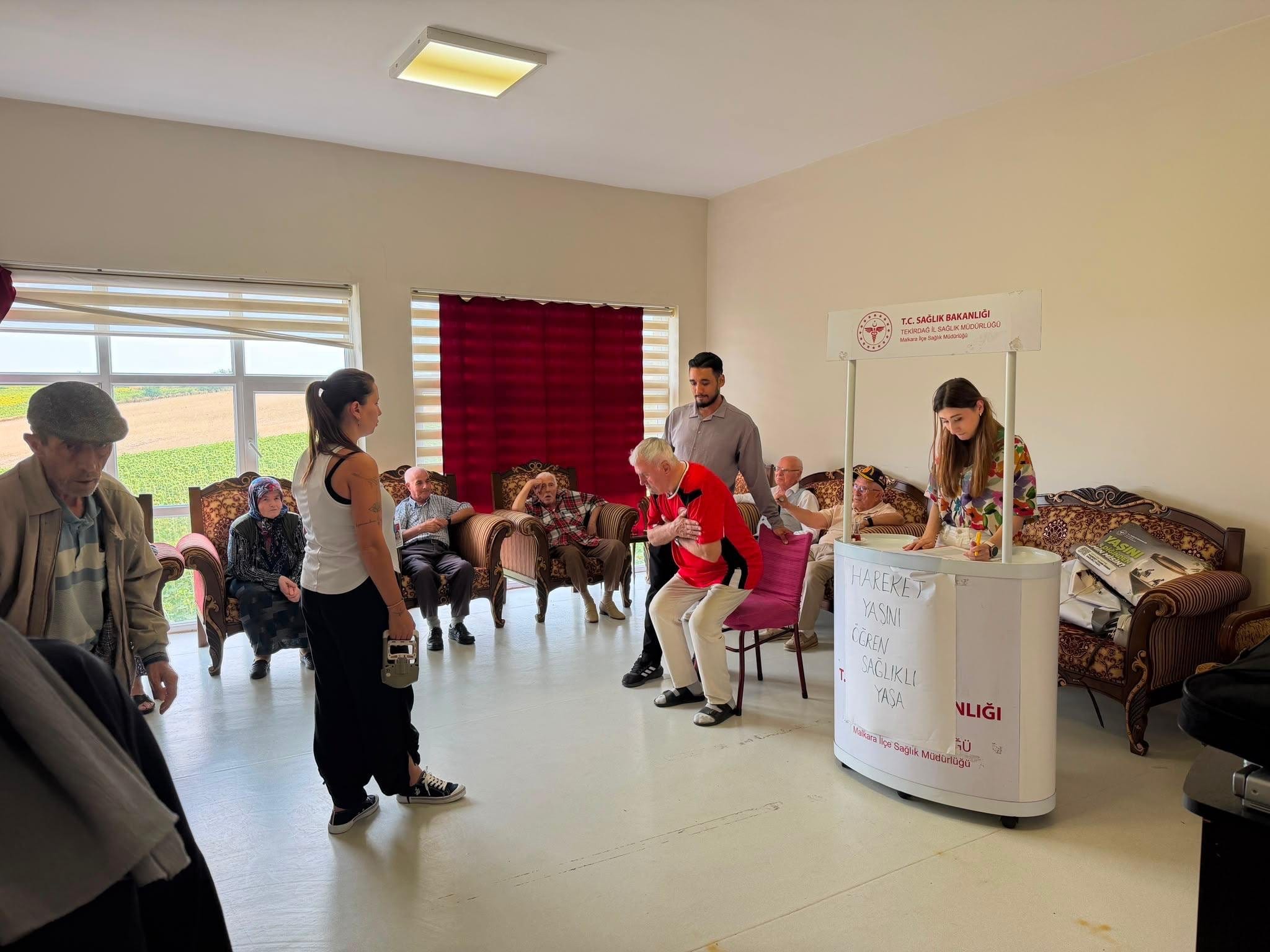 Zübeyde Hanım Huzurevimizde Sağlıklı Yaşam Etkinliği Düzenlendi