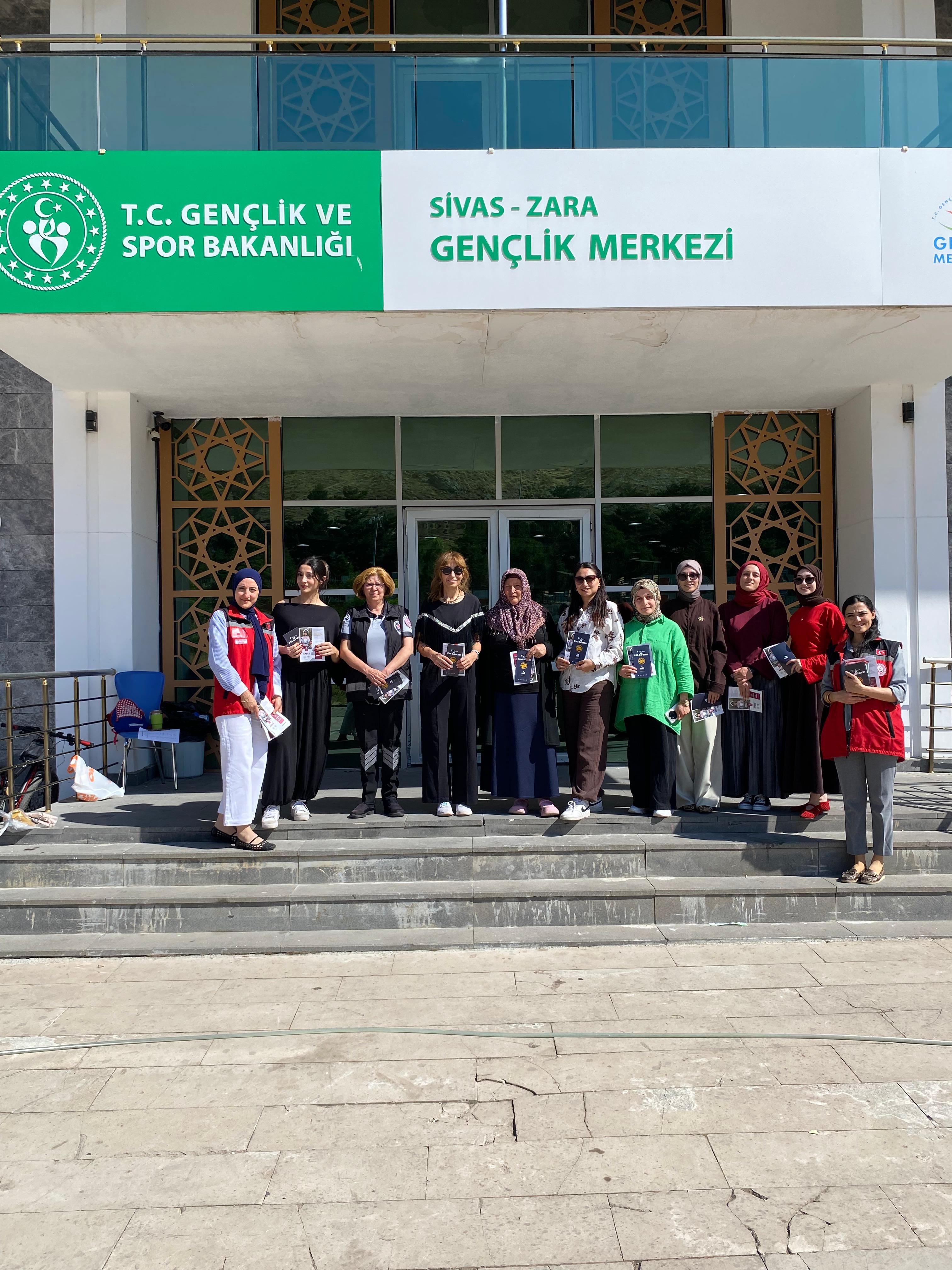Zara Sosyal Hizmet Merkezi Müdürlüğümüz Tarafından Kadına Yönelik Şiddetle Mücadele Eğitimi Gerçekleştirildi