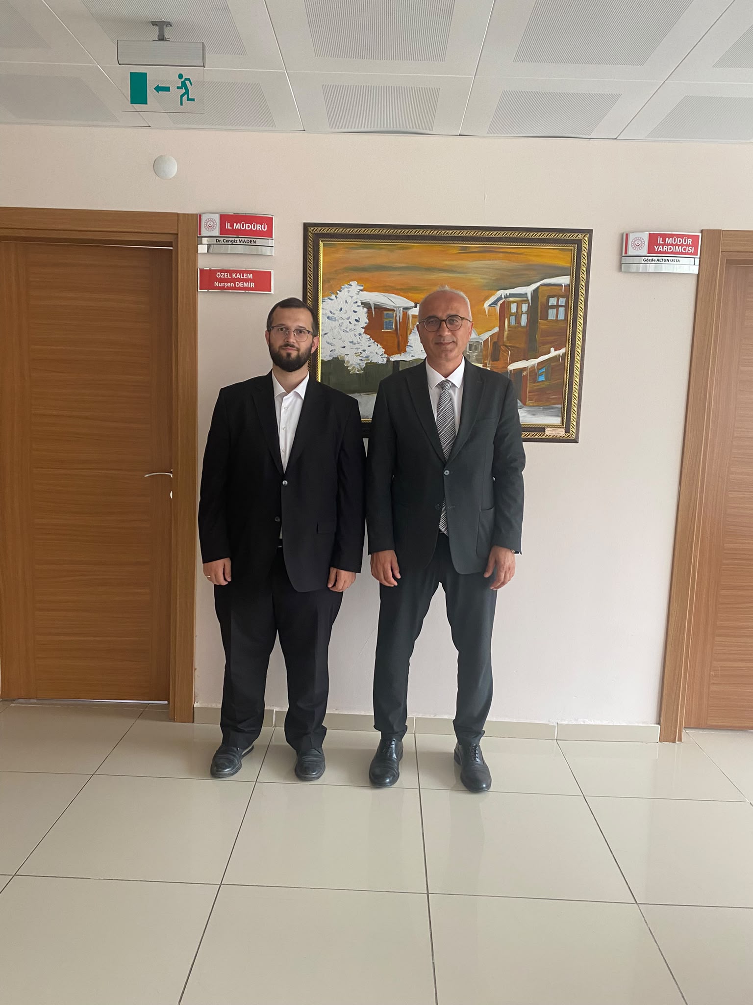 Kürtün İlçe Müftüsü Kurumumuzu Ziyaret Etti