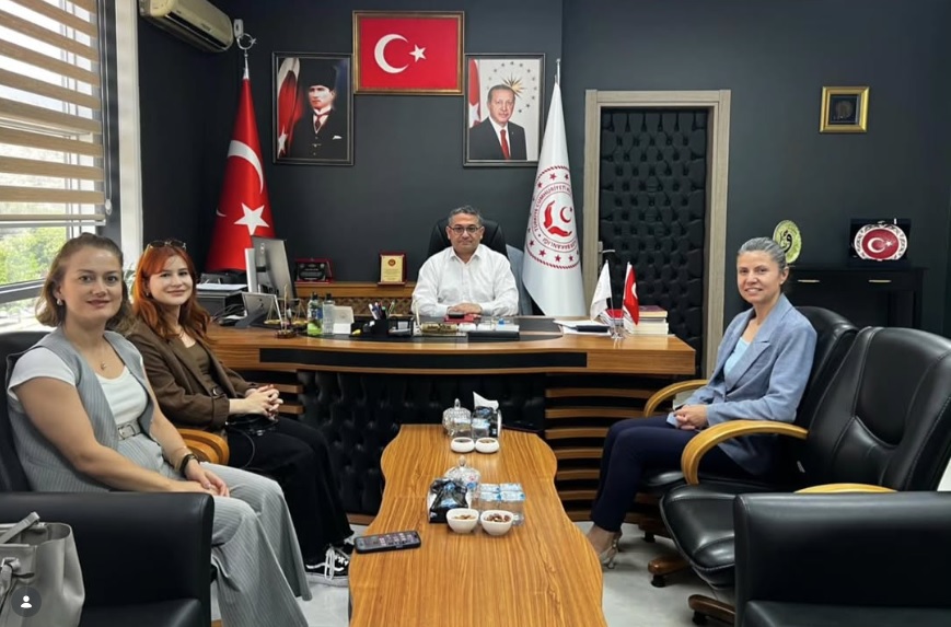 Açık Kapı Şube Müdürü Suna ESER’den İl Müdürümüz Adem YÜCEL’e Ziyaret