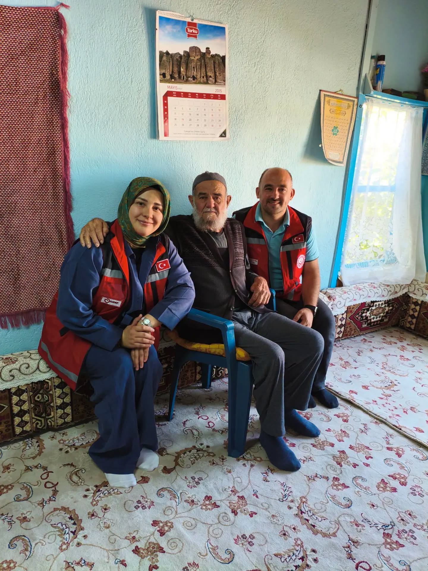Şehidimiz Mustafa BAĞRIAÇIK’ın Kıymetli Babası Hasan BAĞRIAÇIK Ziyaret Edildi