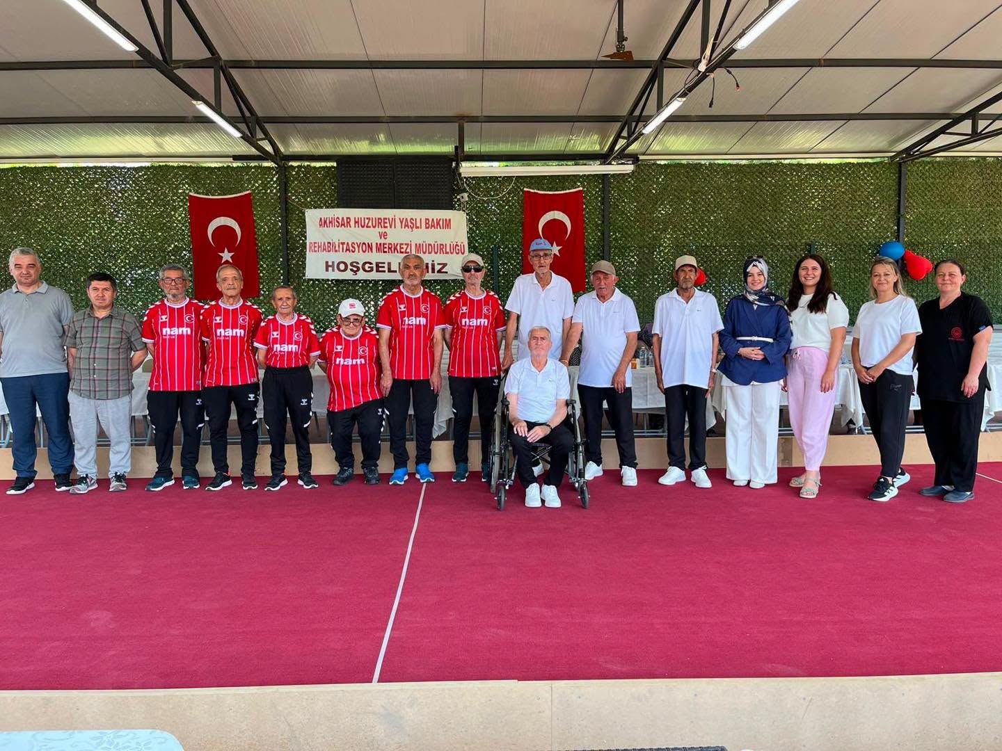 Huzurevi Büyüklerimiz Bocce Turnuvasında Bir Araya Geldi