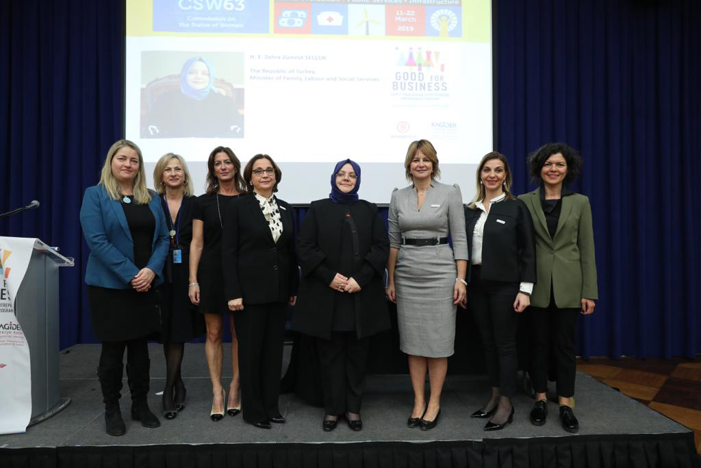 Bakan Selçuk, New York’ta 63. Kadının Statüsü Komisyonuna Katıldı