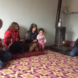 Malatya psikososyal destek ekibimiz Pütürge İlçesinde bulunan Yeşildere ve Taştepe Mahallelerini ziyaret etti. - fotoğraf 1