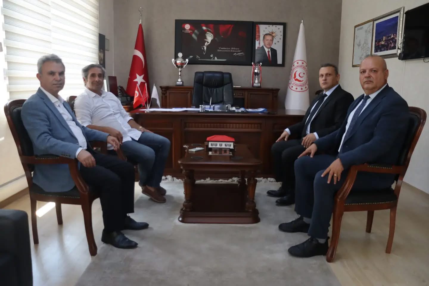 Karabük Aile ve Sosyal Hizmetler İl Müdürümüz Sami Çifte Hayırlı Olsun Ziyareti