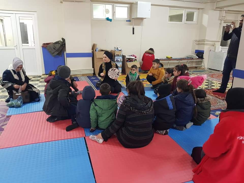 Elazığ Depremzedelerine yönelik Psikososyal Destek çalışmalarında sahadayız