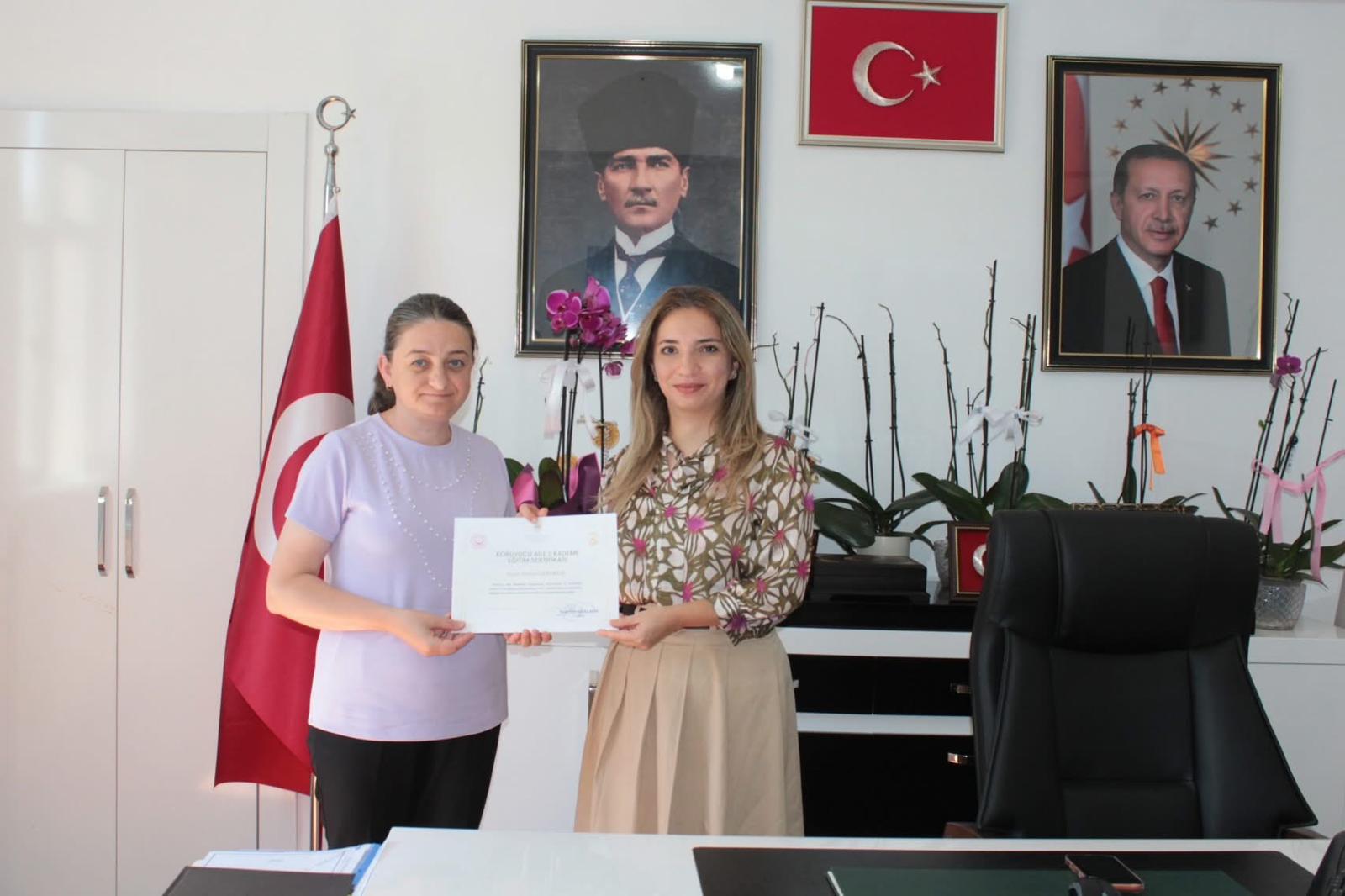 Koruyucu Aile 1. Kademe Eğitimi Sertifika Töreni