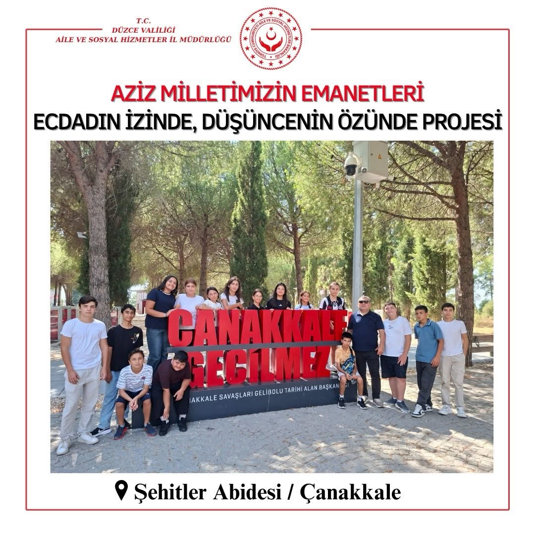 Aziz Milletimizin Emanetleri Ecdadın İzinde, Düşüncenin Özünde Projesi Kapsamında Çanakkale Ziyareti Gerçekleştirildi.