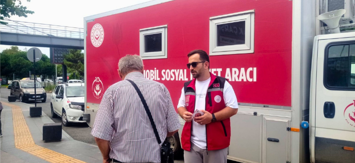 Mobil Sosyal Hizmet Aracı İle Akçaabat İlçesinde, Tanıtım, Bilgilendirme Ve Farkındalık Çalışması Gerçekleştirildi.