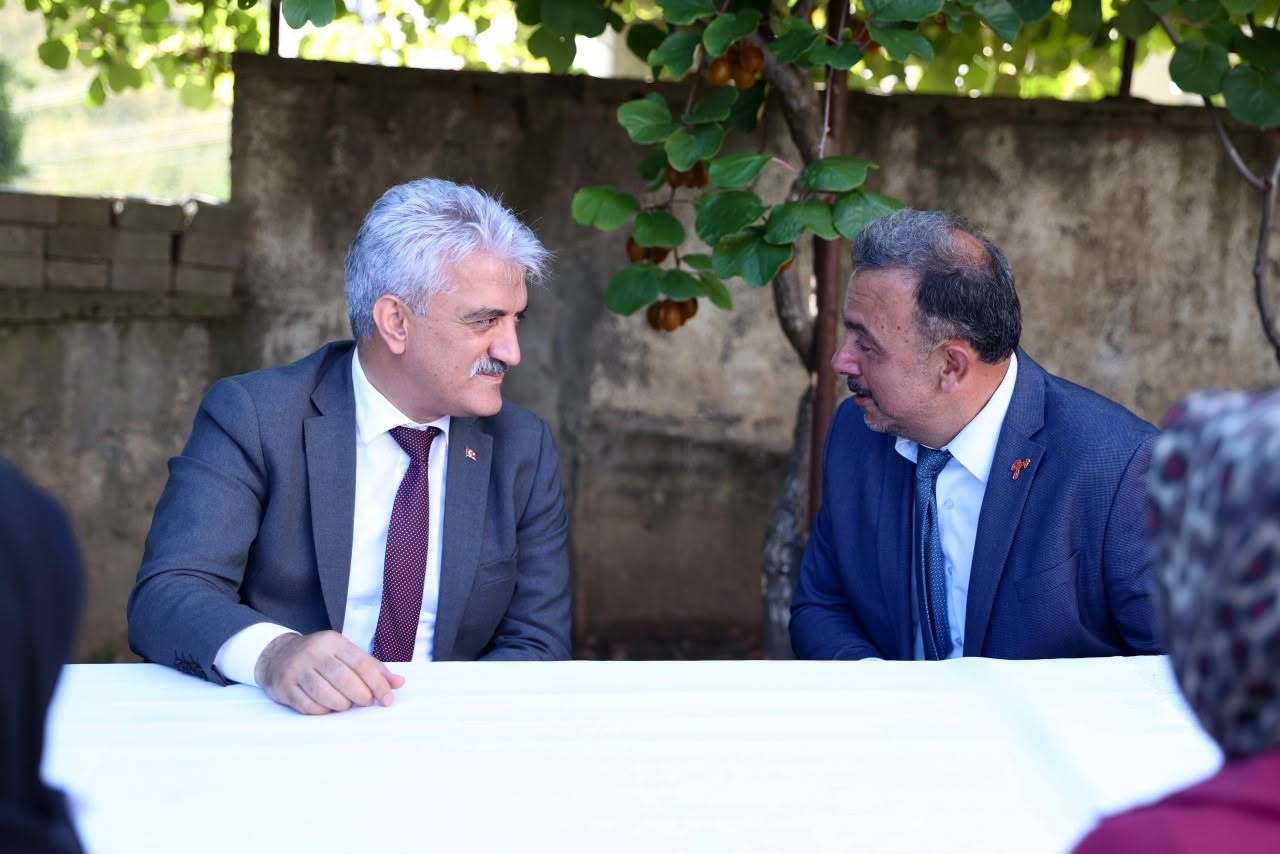 Valimiz Sayın Mehmet Makas Gazimiz Özgür Çavuş ve Ailesini Ziyaret Etti.