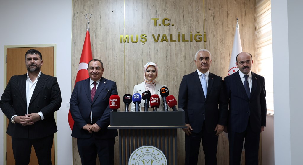 Aile ve Sosyal Hizmetler Bakanımız Göktaş, Muş'ta konuştu