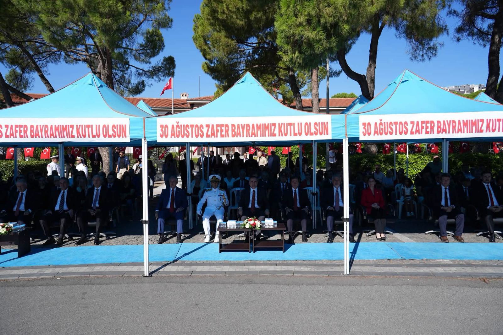 BÜYÜK ZAFERİN 104’ÜNCÜ DÖNÜMÜ MUĞLA’DA COŞKUYLA KUTLANDI