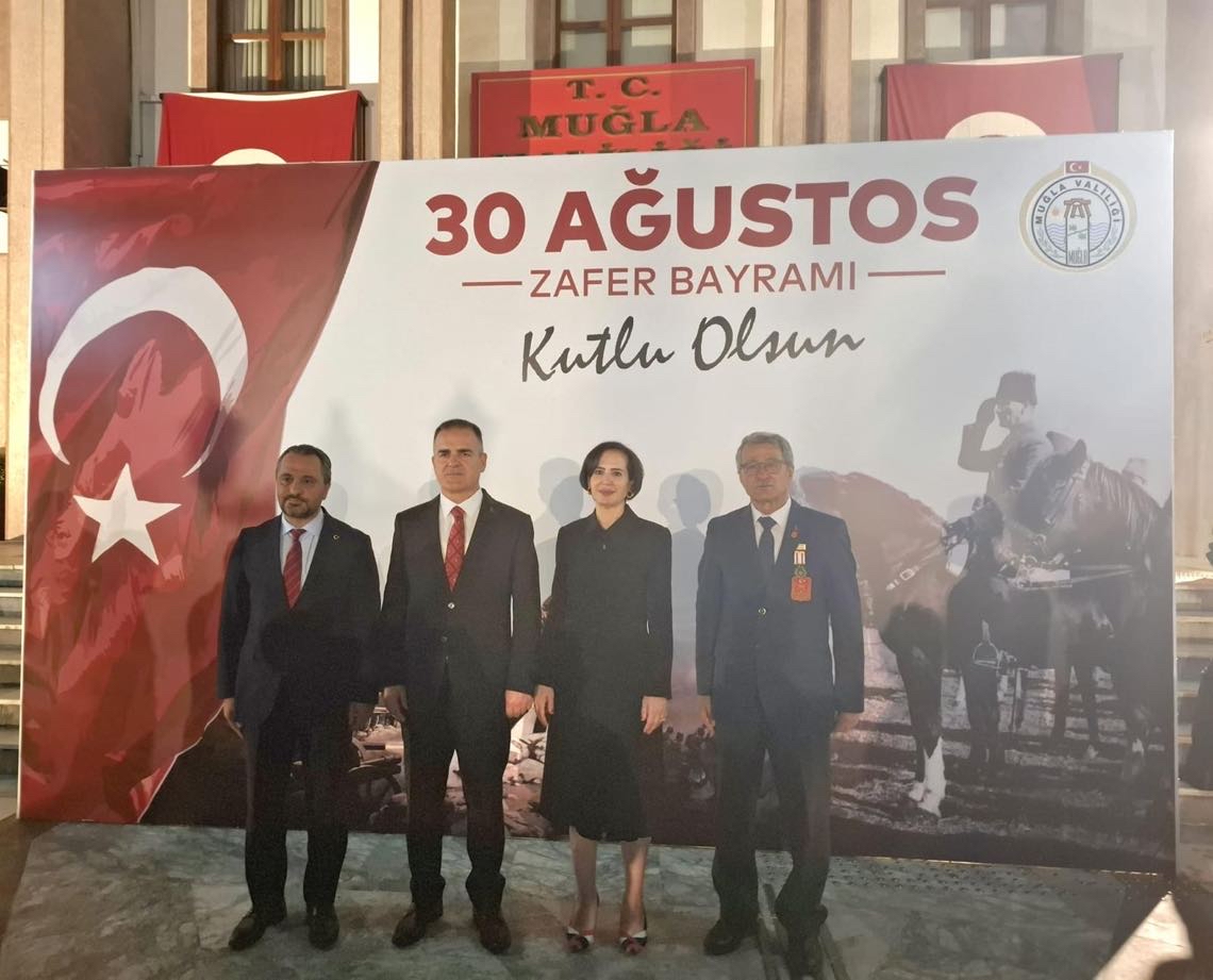 Muğla Valimiz Sayın Dr. İdris AKBIYIK tarafından, 30 Ağustos Zafer Bayramı’nın 104. yıl dönümü dolayısıyla resepsiyon düzenlendi. 