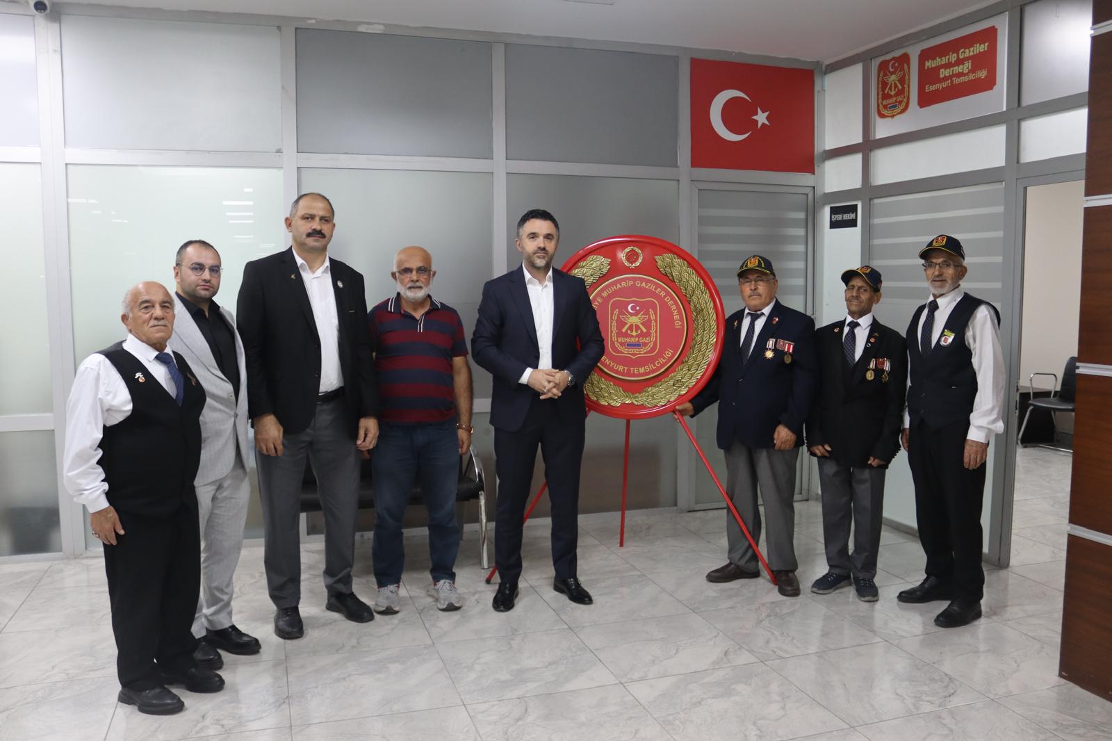 İl Müdürümüz Sn. Ömer Turan, Muharip Gaziler Derneği Esenyurt Temsilcileri ile Bir Araya Geldi