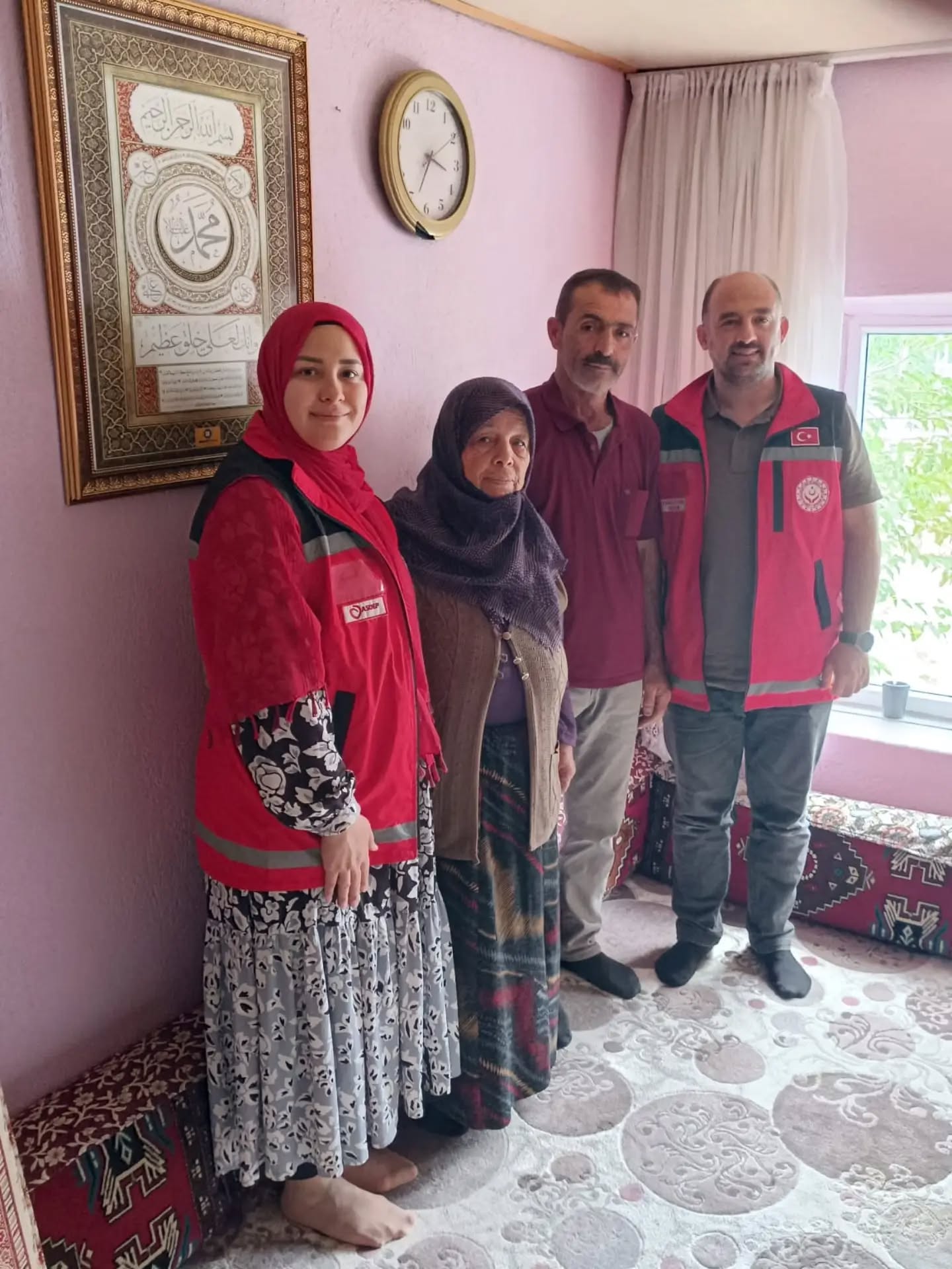 Şehit Hilmi ÇAĞLAN’ın Annesi Havvana ÇAĞLAN Ziyaret Edildi