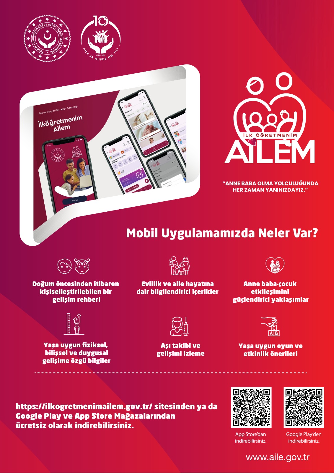 İlk Öğretmenim Ailem Mobil Uygulaması 