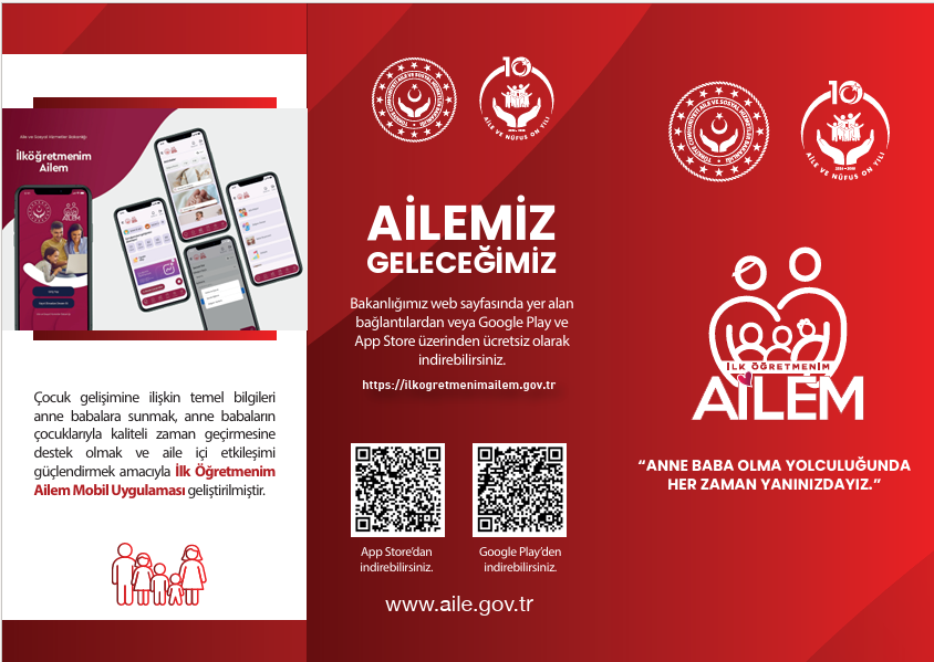  İlk Öğretmenim Ailem Mobil Uygulaması ve Modüler Aile Eğitim Programı