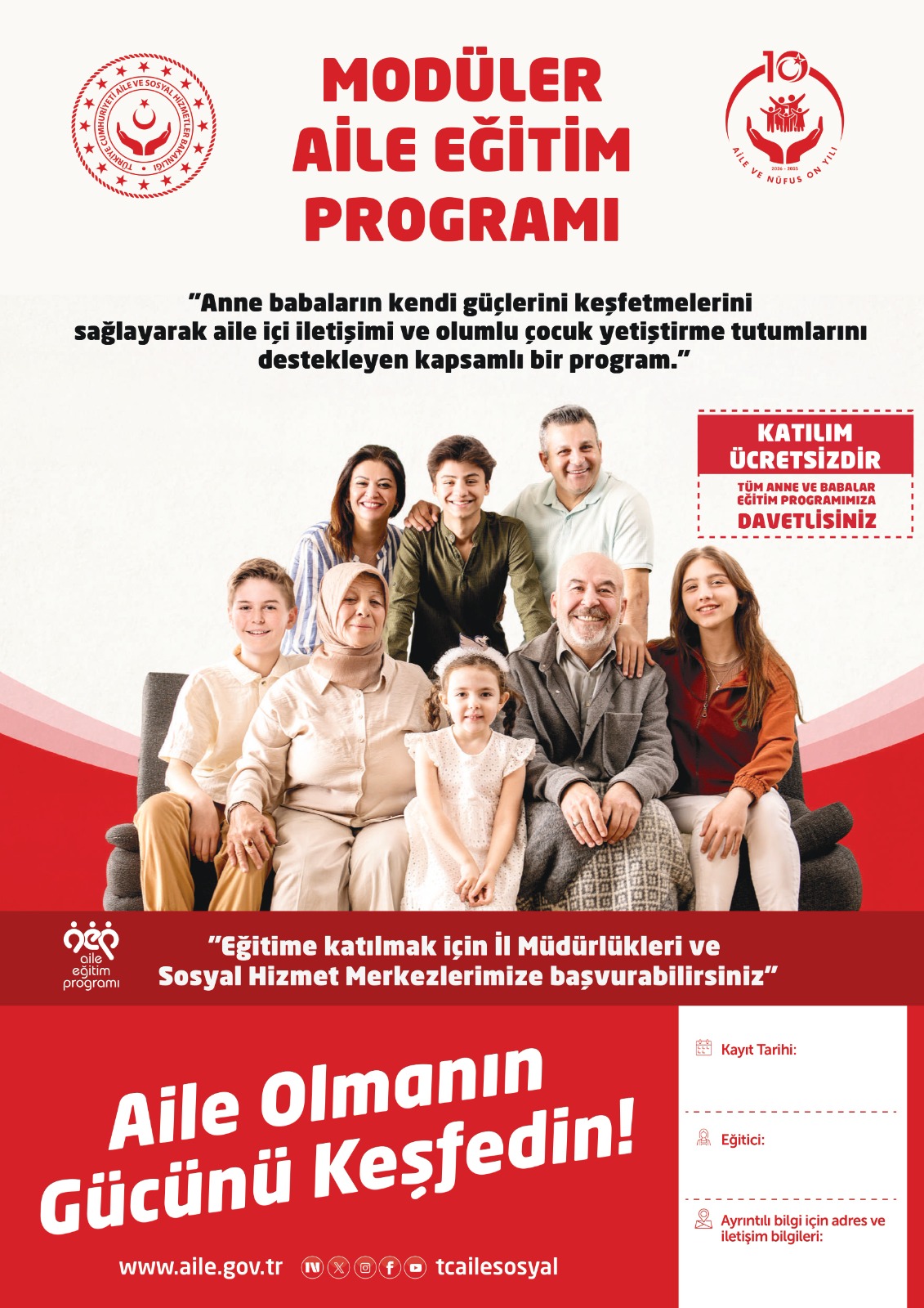 Modüler Aile Eğitim Programı - fotoğraf 1