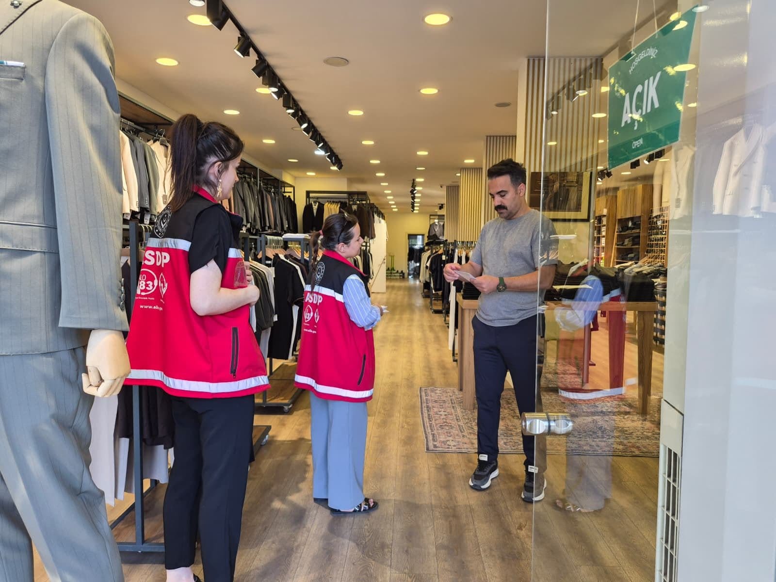 Çerkezköy’de Kadına Yönelik Şiddetle Mücadele Kapsamında Bilgilendirme Çalışması Gerçekleştirildi