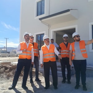 Çocuk Evleri Sitesi ve Afyonkarahisar Huzurevi İnşaat Alanında İnceleme - fotoğraf 2