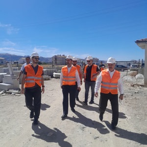 Çocuk Evleri Sitesi ve Afyonkarahisar Huzurevi İnşaat Alanında İnceleme - fotoğraf 1