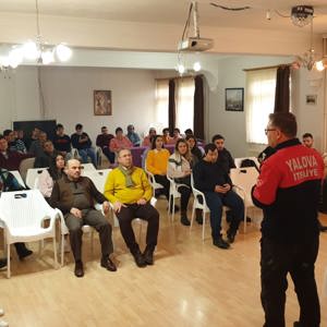  Engelli Kuruluşumuzda Görevli  Personelimize Yangın, Deprem  Ve Afet Eğitimi Verildi. - fotoğraf 1