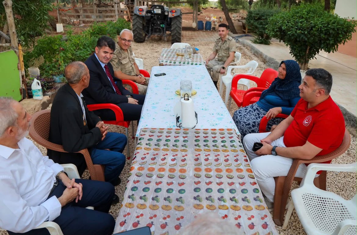 Valimiz Sayın Ömer KALAYLI’dan Kahraman Gazimiz Abdulgani KAYA’ya Ziyaret