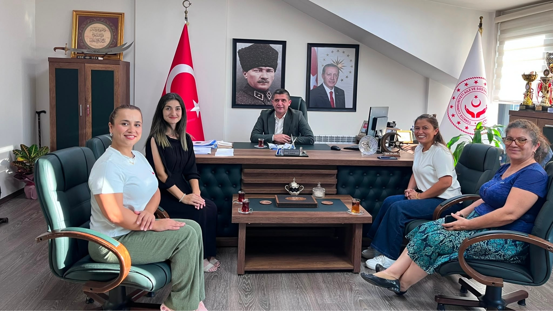 İl Müdürümüz Sayın Kamil Tüylüoğlu’na Anlamlı Ziyaret