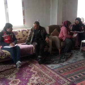 Psikososyal destek ekibi Yaygın ve Beydağı Mahallerini ziyaret etti. - fotoğraf 2