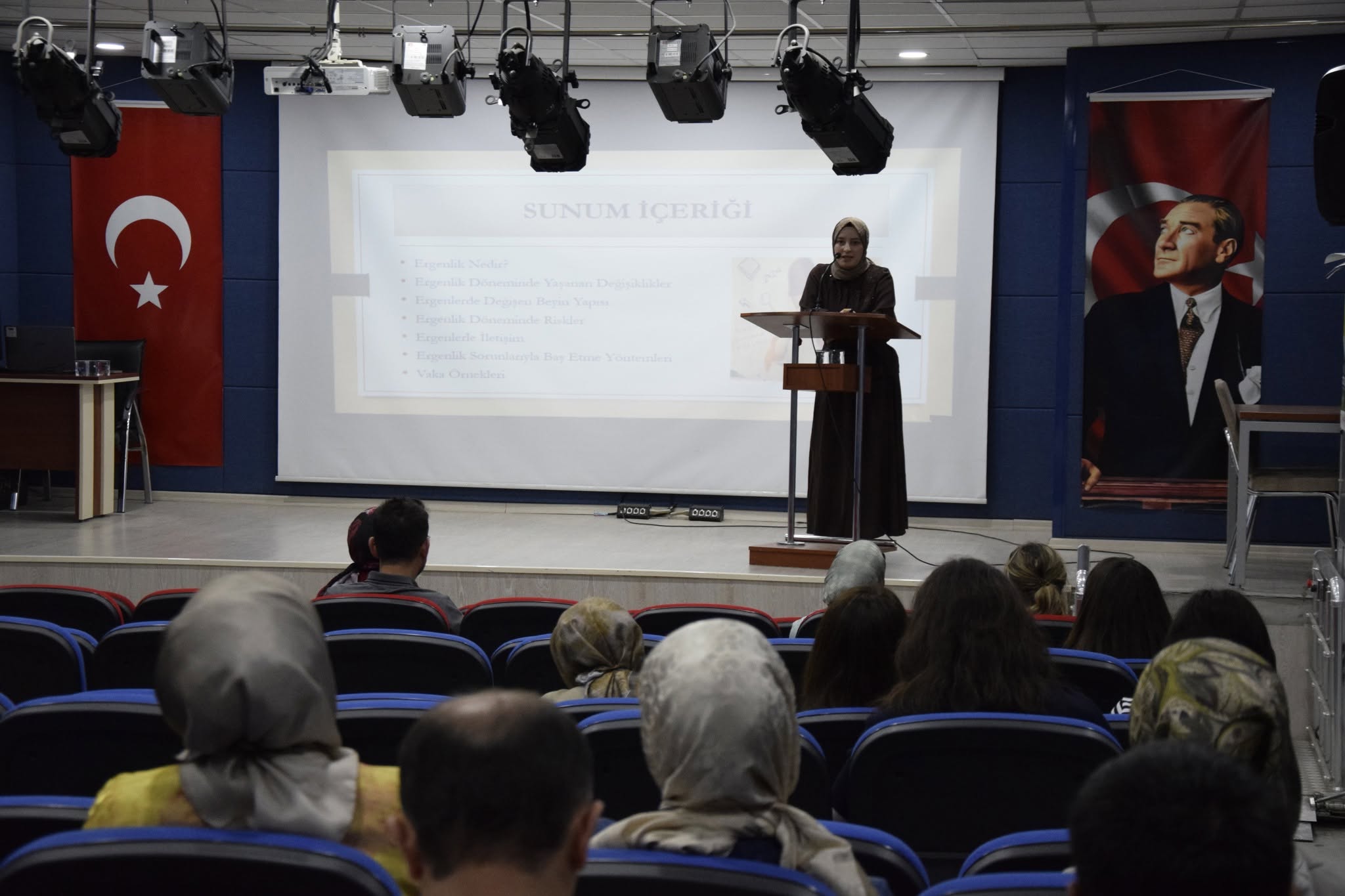 Ergen İletişimi ve Ergenle Çalışma Eğitimi Verildi