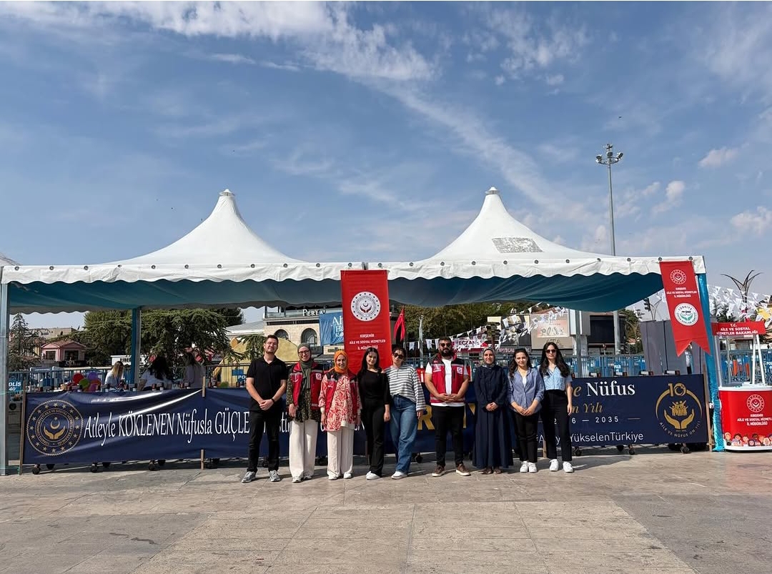 Ahilik Haftası kapsamında Aile Yılı temalı standımız açıldı!