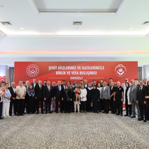 "Şehit Ailelerimiz ve Gazilerimizle Birlik ve Vefa Buluşması"nın 27'ncisi Denizli'de yapıldı - fotoğraf 9