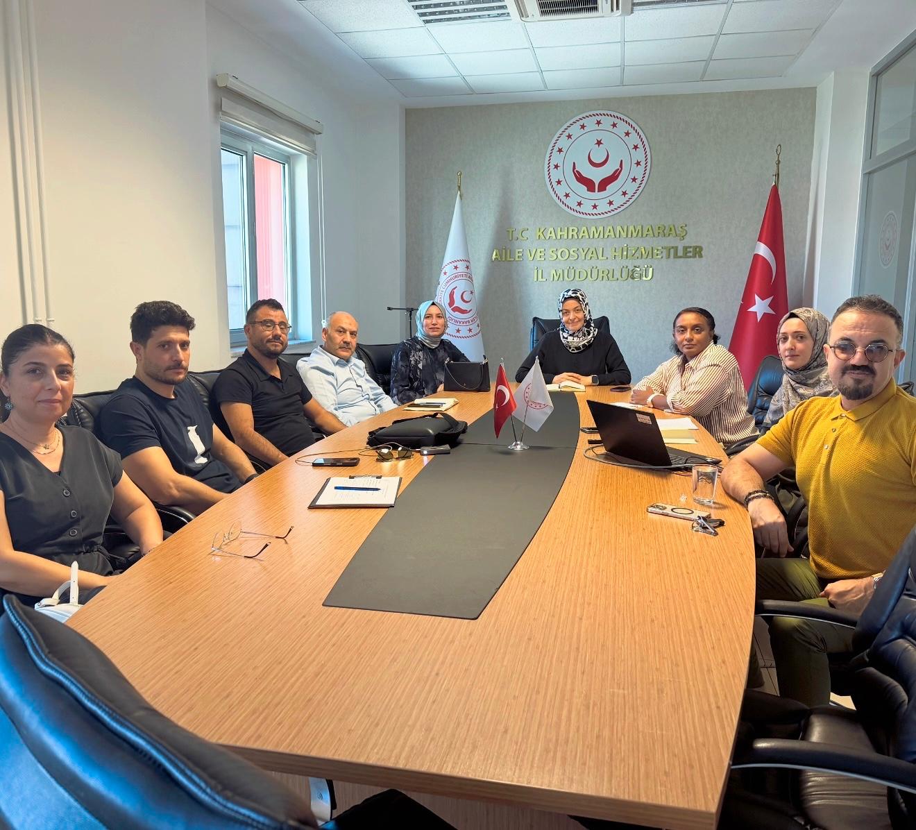 Kahramanmaraş’ta Otizm Eylem Planı Kapsamında Paydaş Kurumlar Bir Araya Geldi