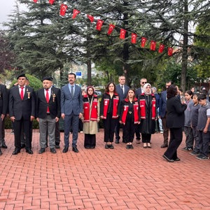 19 Eylül Gaziler Günü Çelenk Sunma Töreni'ne Katılım Sağlandı. - fotoğraf 3