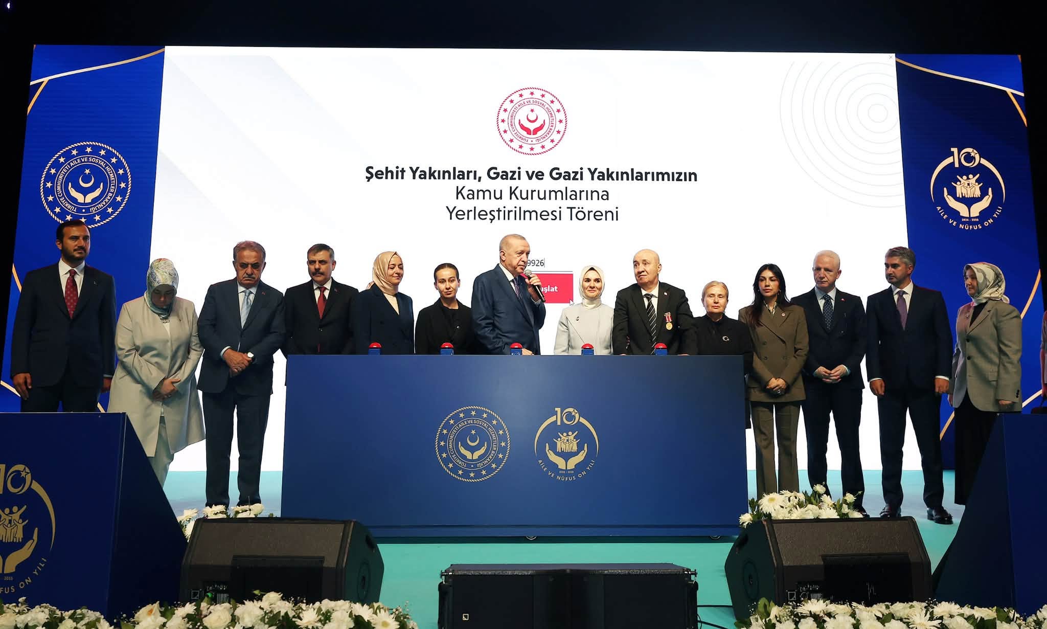 Şehit Yakınlarımız, Gazilerimiz ve Gazi Yakınlarımızın Kamuya Atama Kura Töreni Gerçekleştirildi