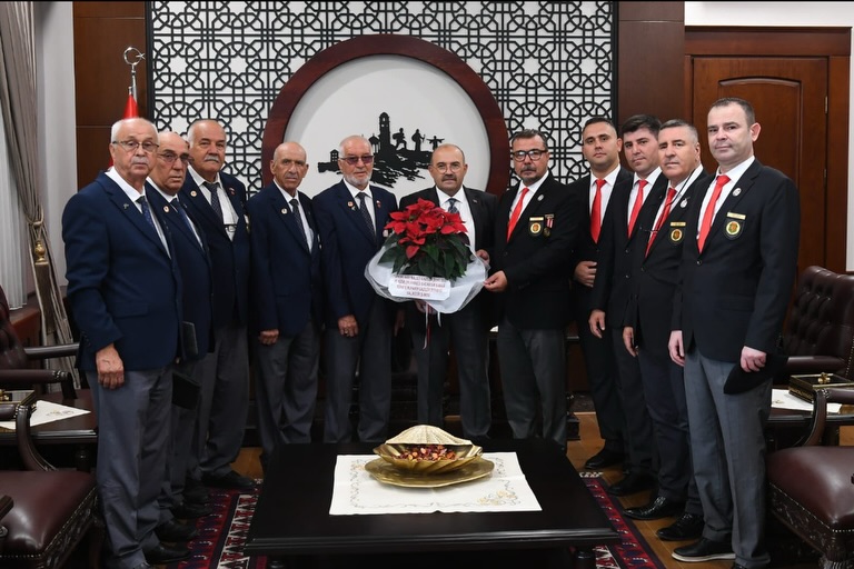 19 Eylül Gaziler Günü Kapsamında Valimiz Sayın İsmail USTAOĞLU’na Ziyaret