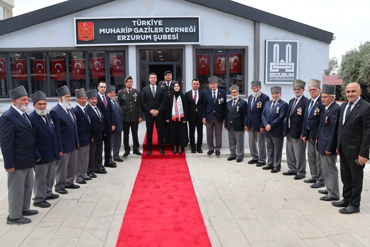 19 Eylül Gaziler Günü Dolayısıyla Gazilerimize Yönelik Dernek Ziyaretleri Gerçekleştirdik.