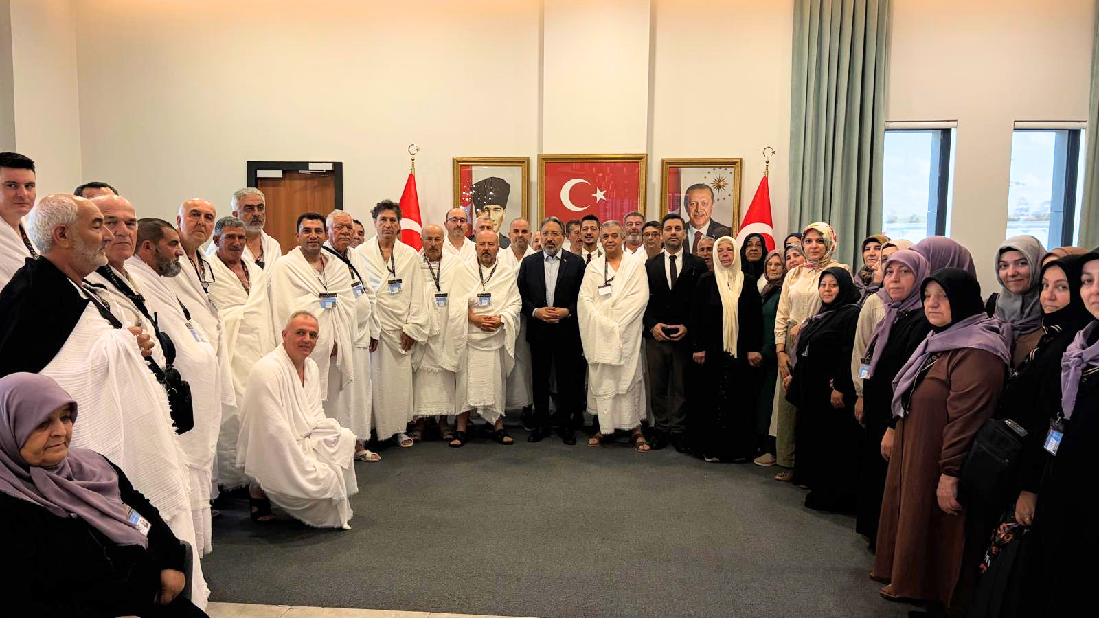 Şehit Ailelerimizi Kutsal Topraklara Uğurladık