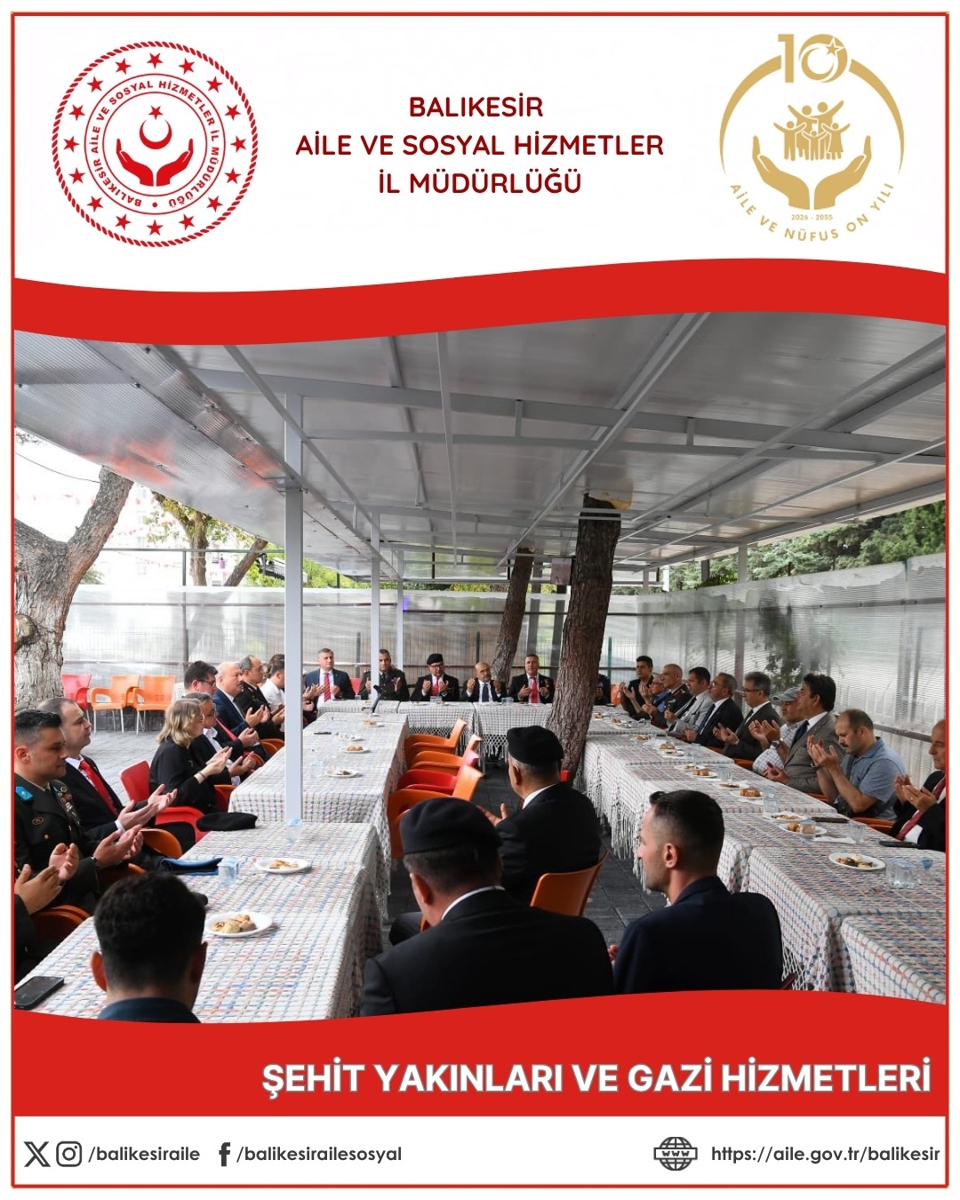 19 Eylül Gaziler Günü’nde Anlamlı Buluşma